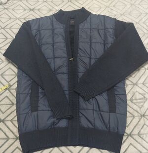 Men's Blue SweaterJacket